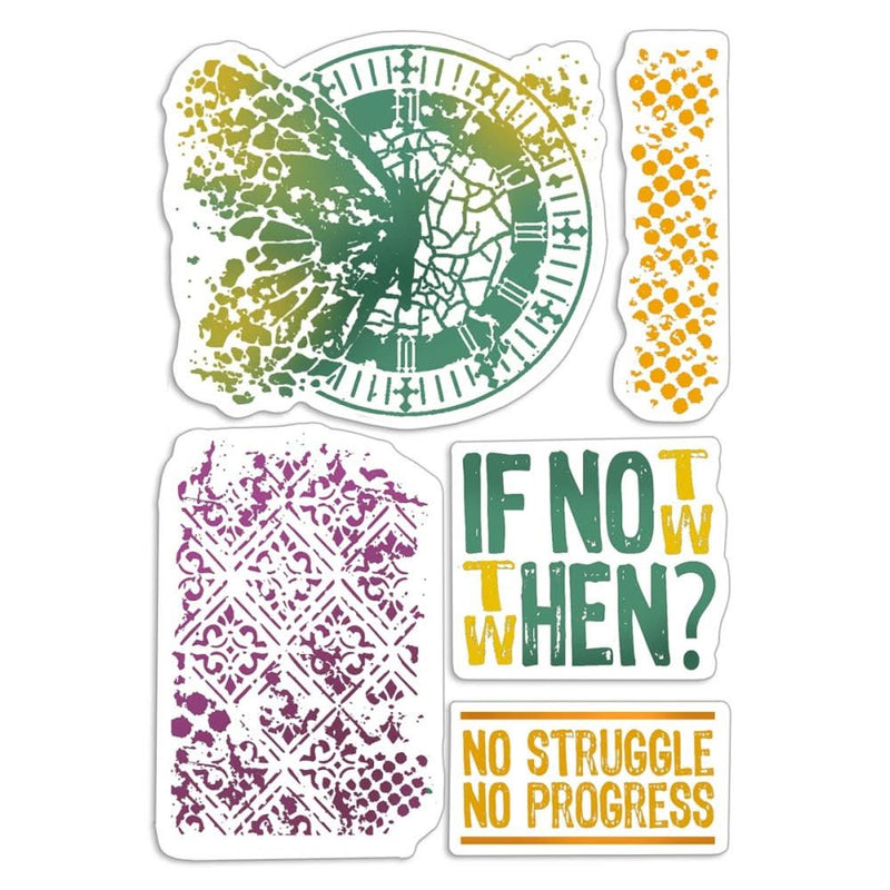 Ciao Bella Stamping Art Clear Stamps 4"X6" - If Not Now When*