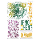 Ciao Bella Stamping Art Clear Stamps 4"X6" - If Not Now When*
