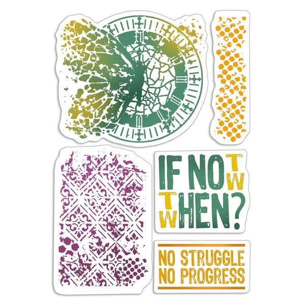Ciao Bella Stamping Art Clear Stamps 4"X6" - If Not Now When