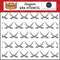 Carta Bella Stencil 6"X6" Pirate Swords, Pirates