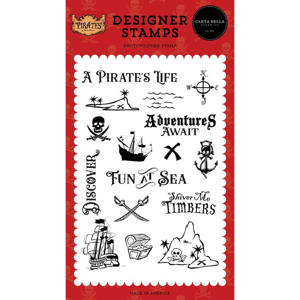 Carta Bella Stamps Fun At Sea, Pirates