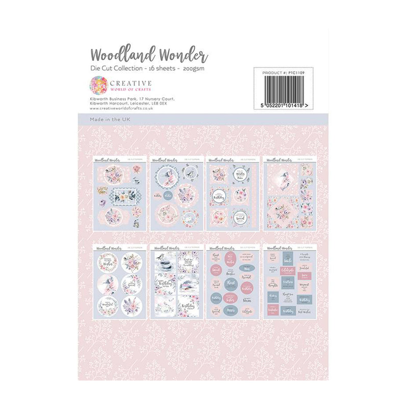 The Paper Tree - Woodland Wonder A4 Die Cut Sheets*