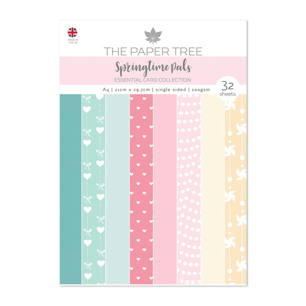 The Paper Tree Springtime Pals A4 - Essential Coloured Card