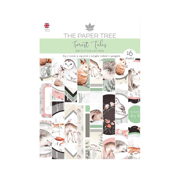 The Paper Tree - Forest Tales A4 Die Cut sheets*