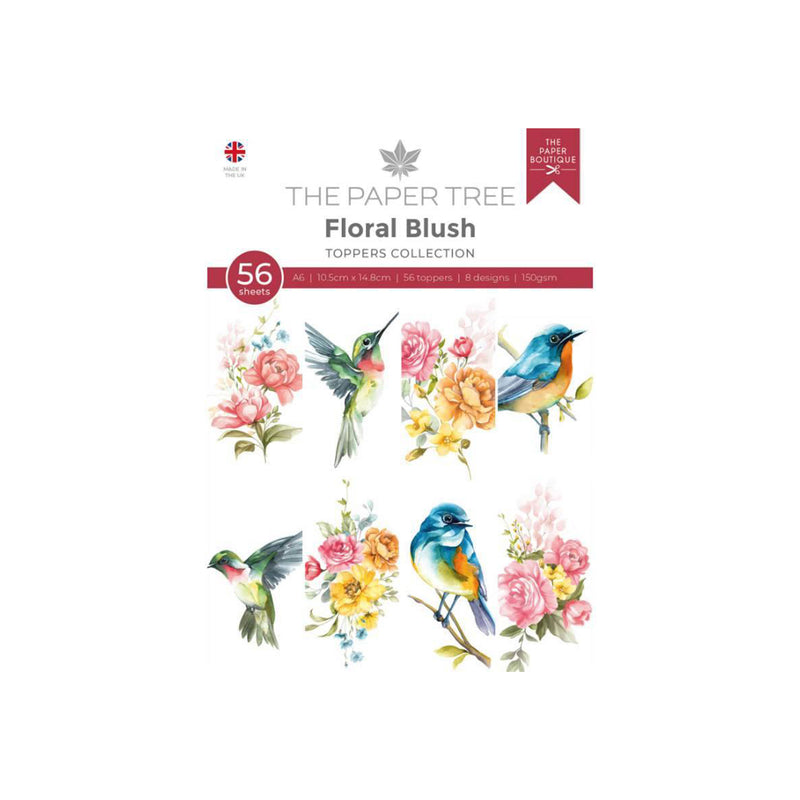 The Paper Tree Toppers Collection - Floral Bush A6