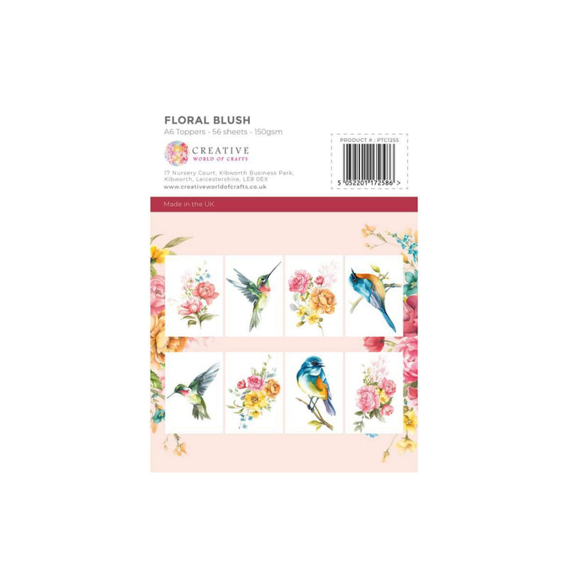 The Paper Tree Toppers Collection - Floral Bush A6