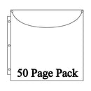 Totally-Tiffany ScrapRack Basic Storage Pages 50 pack - Super Sized Single
