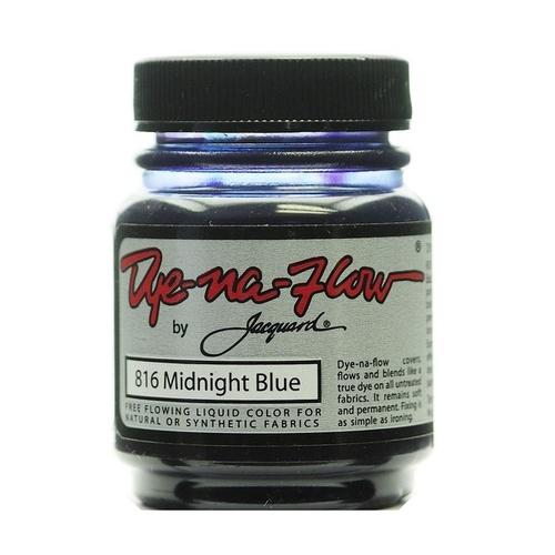 Jacquard Dye-Na-Flow Liquid Colour 2.25oz - Midnight Blue