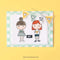Concord & 9th Clear Stamps 6"x 6" - Petite Pals*