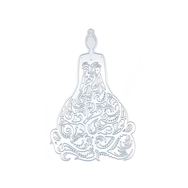 Poppy Crafts Cutting Dies (9.9cm x 15.1cm) Elegant Lady 210*