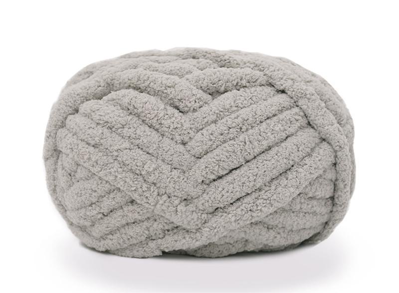 Poppy Crafts Puff Ball Yarn - Soft Grey*