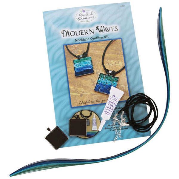 Quilled Creations Quilling Kit - Modern Waves Necklace*