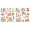 Craft Consortium Double-Sided Paper Pad 12"x 12" 40 Pack, 20 Designs - Candy Christmas*