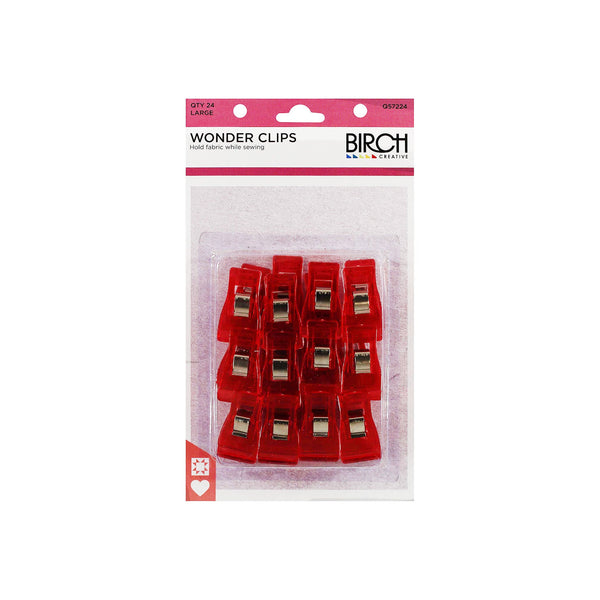 Birch Creative Wonder Clips - Large 12 Pack*