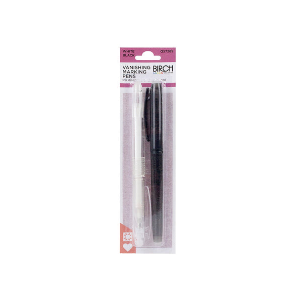 Birch Creative Quilters Vanishing Marking Pen - 2 Pack