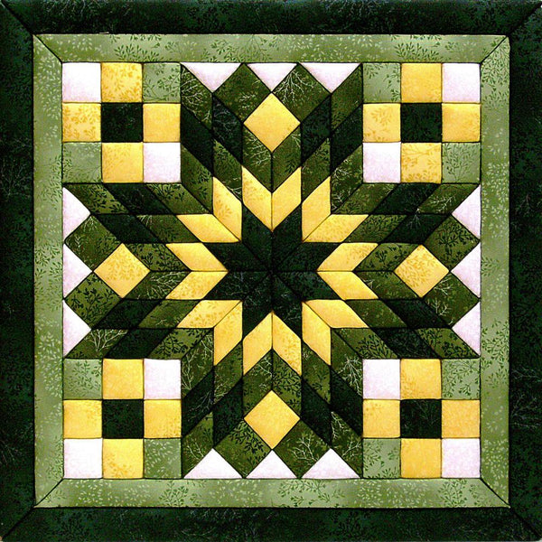 Quilt-Magic No Sew Wall Hanging Kit - Diamond Star