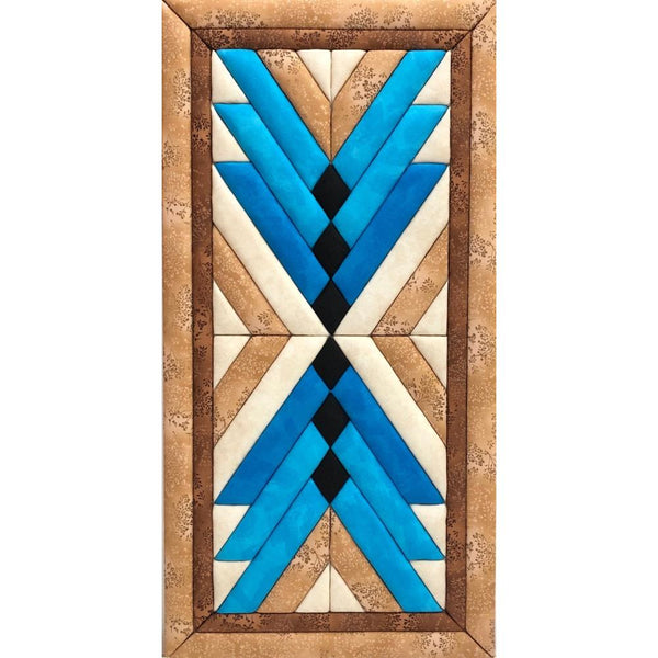 Quilt-Magic No Sew Wall Hanging Kit - Geometric Art