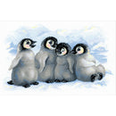 RIOLIS Counted Cross Stitch Kit 15.75"X 9.75" Funny Penguins (14 Count)
