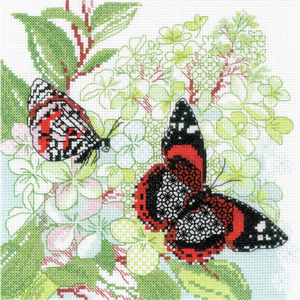 RIOLIS Counted Cross Stitch Kit 7.75"X7.75" - The Joy Of Summer (14 Count)*