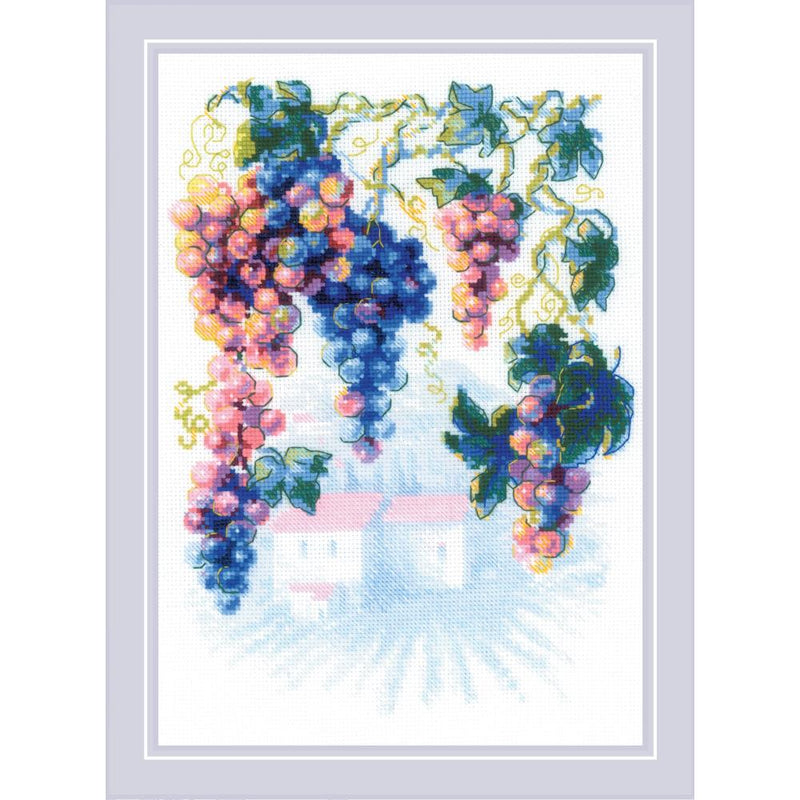 RIOLIS Counted Cross Stitch Kit 8.25"X11.75" Generous Grapevine*