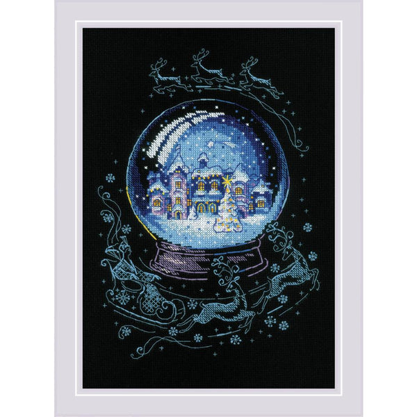 RIOLIS Counted Cross Stitch Kit 8.25"x11.75" Winter Fairy Tale