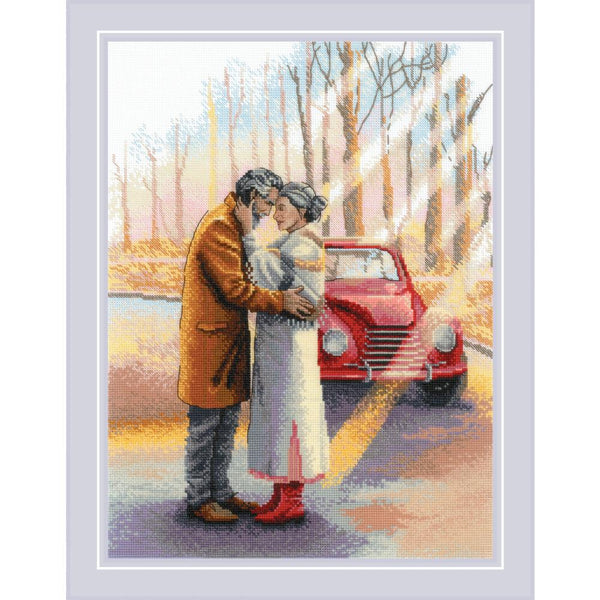 RIOLIS Counted Cross Stitch Kit 11.75"X15.75" Love Story. Wisdom