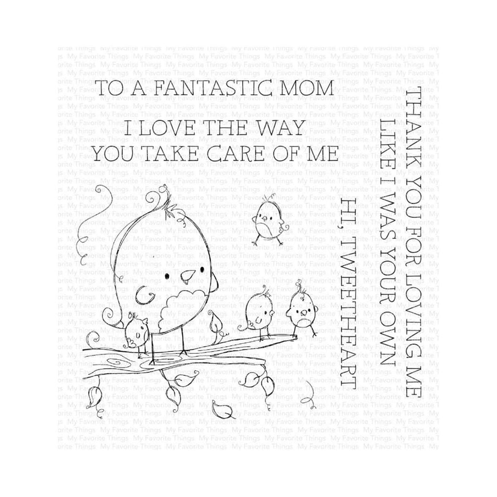 My Favorite Things Clear Stamp Set - Tweetheart* – CraftOnline