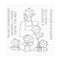 My Favorite Things Clear Stamps 4"x 4" - Number Fun 5*