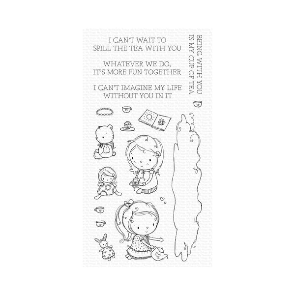My Favorite Things Clear Stamp Set - Spill the Tea