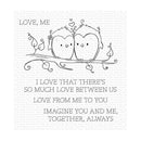 My Favorite Things Clear Stamps 4"X4" - You & Me Together