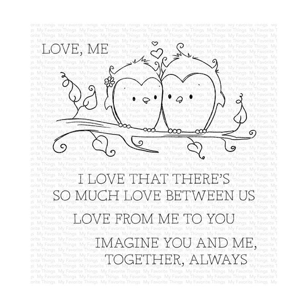 My Favorite Things Clear Stamps 4"X4" - You & Me Together