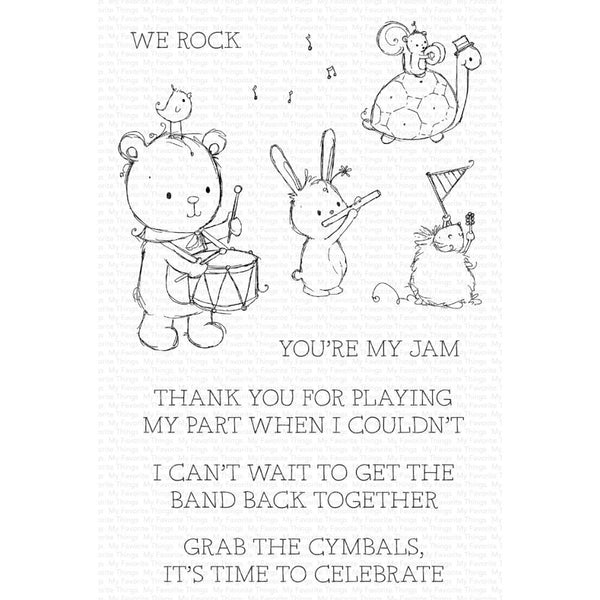 My Favorite Things Clear Stamps 4"X6" - You're My Jam
