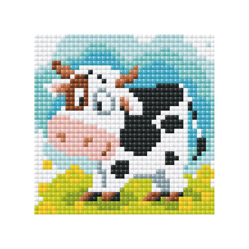 RIOLIS Diamond Mosaic Embroidery Kit 4"X4" - Calf In The Meadow*