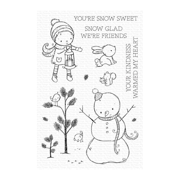 My Favorite Things Clear Stamps 4"x6" - Snow Sweet*