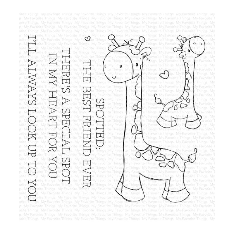 My Favorite Things Clear Stamps 4"x 4" - Special Spot In My Heart*