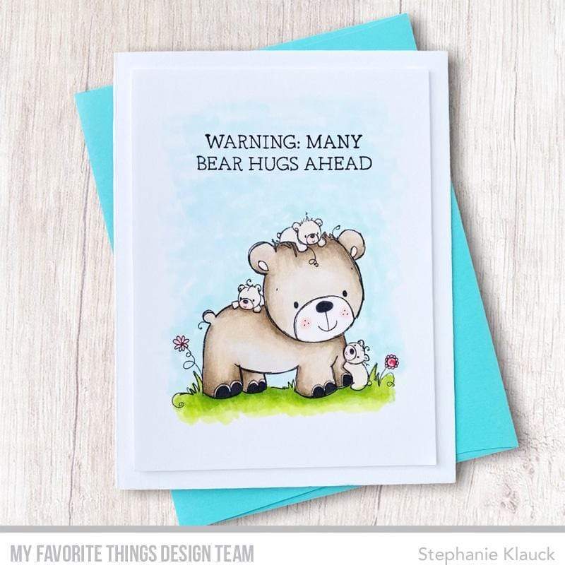 My Favorite Things Clear Stamps 4"X4" - Many Bear Hugs Ahead*