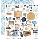 Studio Light New Beginnings Double-Sided Cardstock 12"X12" Nr. 99, Celebrate New Beginnings*