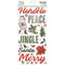 Simple Stories Simple Vintage Rustic Christmas Foam Stickers 55 pack*