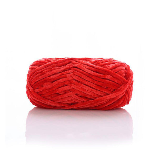 Poppy Crafts Smooth Like Velvet Yarn 100g - Red