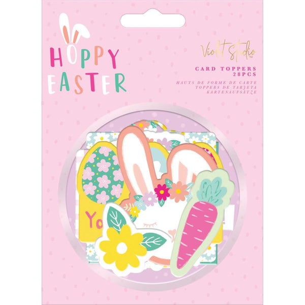 Violet Studio Card Toppers 28 pack  Hoppy Easter