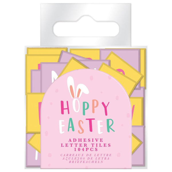 Violet Studio Adhesive Letter Tiles 104 pack  Hoppy Easter