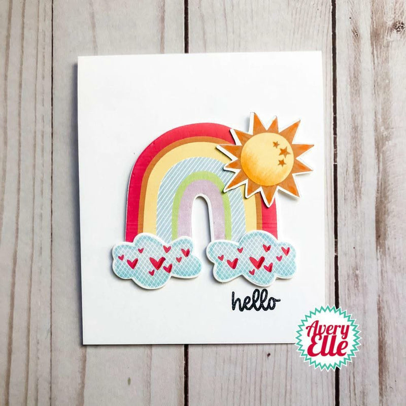 Avery Elle Elle-Ments Dies Rainbow Builder*