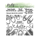 Picket Fence Studios 6in x 6in  Stamp Set Hello*