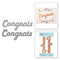 Spellbinders Shapeabilities Die D-Lites Bold Type Etched Die - Congrats*