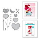 Spellbinders Etched Dies Gnome Drive Hearts