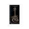 Scrapaholics Laser Cut Chipboard 1.8mm Thick - Flourish Guitar, 5.75"X2.75"