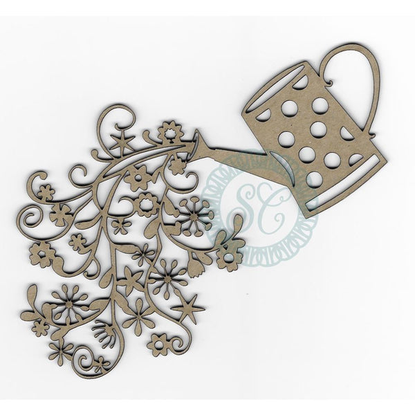 Scrapaholics Laser Cut Chipboard 2mm Thick - Watering Can, 6"X3.5"*