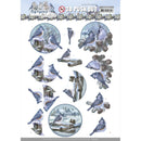Find It Trading Amy Design Punchout Sheet - Winter Birds, Awesome Winter*