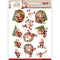 Find It Trading Amy Design Punchout Sheet - Santa, From Santa  with  Love Collection