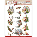 Find It Trading Amy Design Punchout Sheet - Deer, From Santa  with  Love Collection